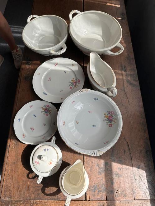 Servies 10 delig, Antiek en Kunst, Antiek | Servies los, Ophalen