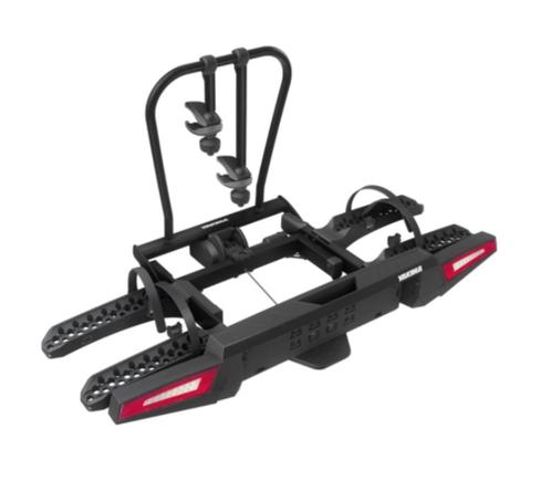 Fietsendrager Yakima FoldClick 2EVO - 2x E-Bike - Kantelbaar, Auto diversen, Fietsendragers, Nieuw, Trekhaakdrager, 2 fietsen