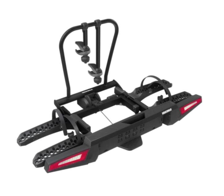 Fietsendrager Yakima FoldClick 2EVO - 2x E-Bike - Kantelbaar, Auto diversen, Fietsendragers, Nieuw, Trekhaakdrager, 2 fietsen
