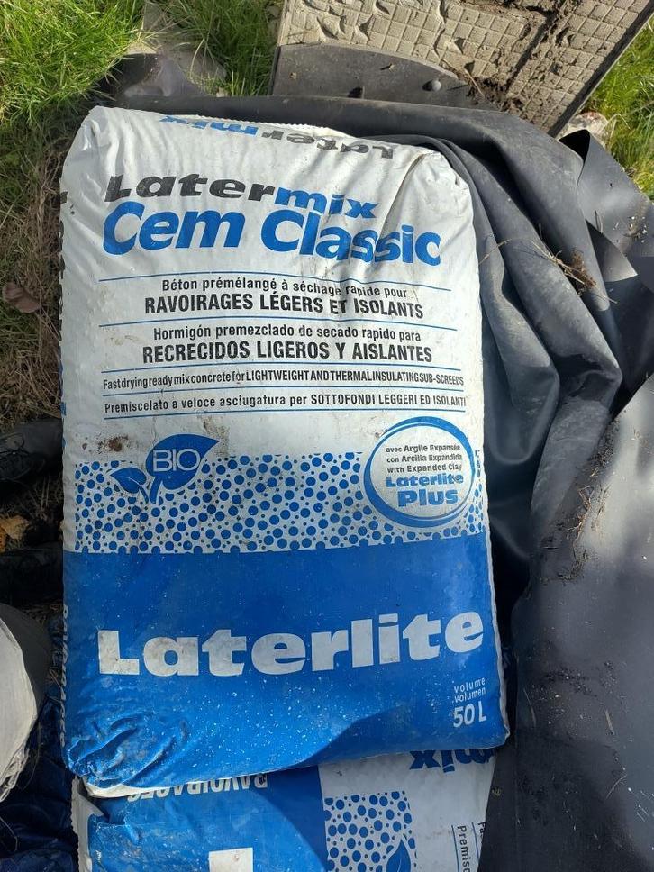 Drainagemortel Laterlite lichte drainagemortel, Doe-het-zelf en Bouw, Overige Doe-Het-Zelf en Bouw, Nieuw, Ophalen