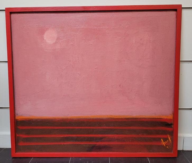 Robert ARENS, de dode aarde 1991, Antiek en Kunst, Kunst | Schilderijen | Abstract, Ophalen of Verzenden