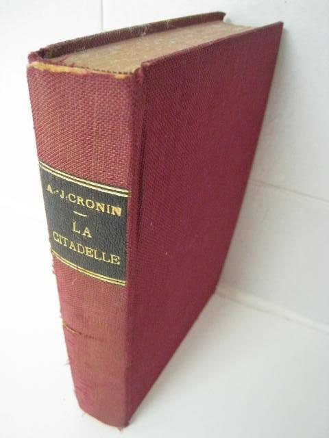 La Citadelle, The Citadel, A.-J. Cronin, 1938, Livres, Romans, Pays-Bas, Enlèvement