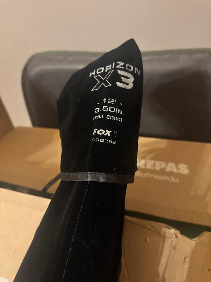 Canne fox et 2 moulinets Fox, Watersport en Boten, Hengelsport | Karpervissen, Zo goed als nieuw, Complete set, Ophalen