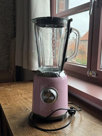 Pink Blender - SilverCrest - Fonctionne parfaitement - 10€, Enlèvement, Utilisé, Mélangeur