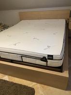 Lit, double sommier et matelas, Maison & Meubles, Chambre à coucher | Matelas & Sommiers, Utilisé, Sommier, 200 cm, Deux personnes