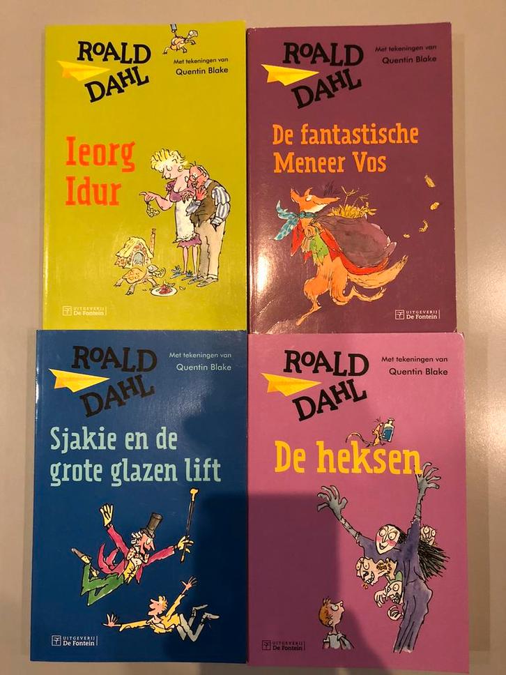Boeken van Roald Dahl, Boeken, Kinderboeken | Jeugd | 10 tot 12 jaar, Zo goed als nieuw, Ophalen