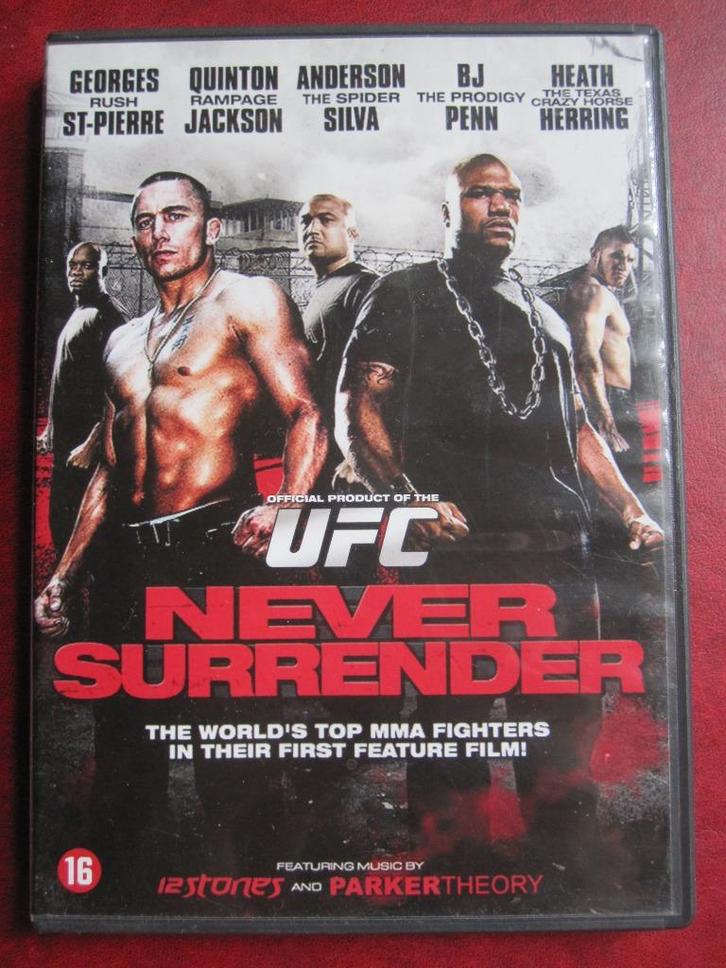 UFC Never Surrender (2009), CD & DVD, DVD | Action, Comme neuf, Action, À partir de 16 ans, Enlèvement ou Envoi