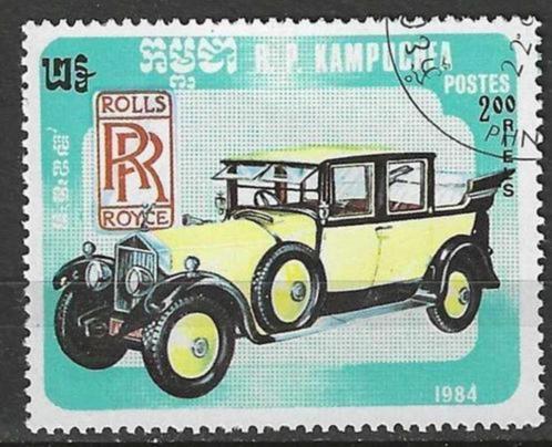 Kampuchea 1984 - Yvert 496 - Oude luxewagens (ST), Postzegels en Munten, Postzegels | Azië, Gestempeld, Verzenden
