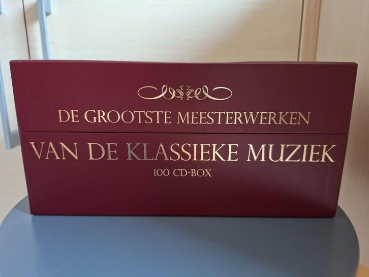 CD BOX   De Grootste Meesterwerken van de Klassiek Muziek, Cd's en Dvd's, Cd's | Verzamelalbums, Zo goed als nieuw, Klassiek, Ophalen
