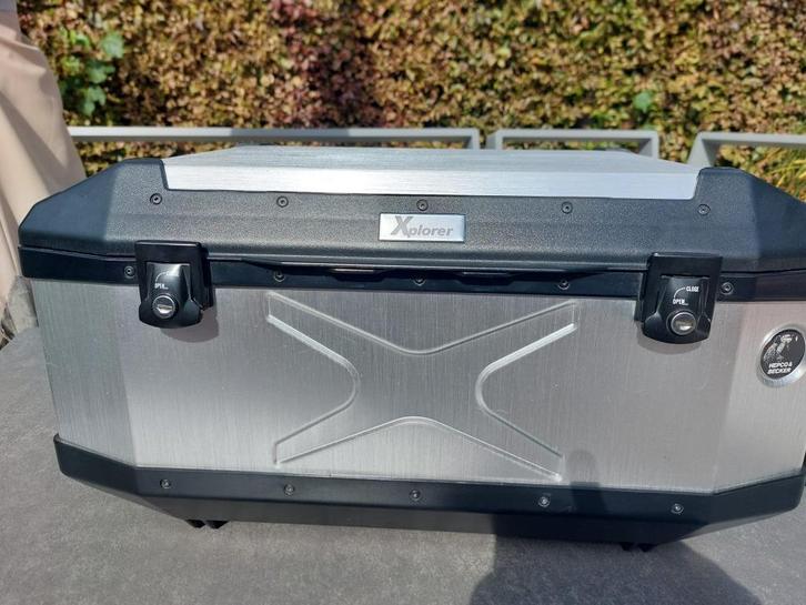 Topkoffer Hepco & Becker, Motoren, Accessoires | Koffers en Tassen, Zo goed als nieuw, Ophalen