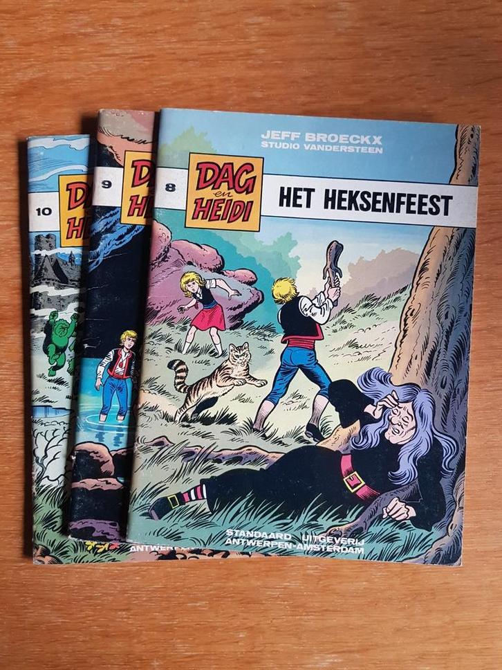3 x Dag en Heidi eerste druk, Boeken, Stripverhalen, Zo goed als nieuw, Ophalen of Verzenden