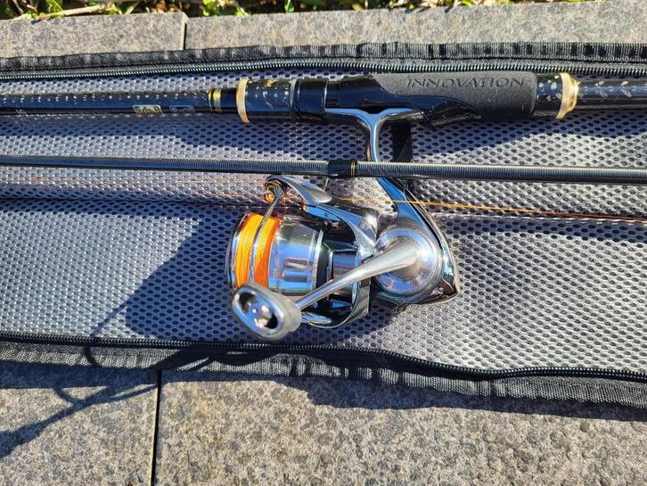 Hearty Rise Innovation + Daiwa Exist 22, Watersport en Boten, Hengelsport | Roofvissen, Nieuw, Complete set, Ophalen