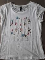 Witte tshirt large, Vêtements | Femmes, T-shirts, Comme neuf, Manches courtes, Taille 38/40 (M), Enlèvement ou Envoi