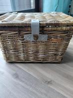 Basil Rotan Fietsmand, Fietsen en Brommers, Fietsaccessoires | Fietsmanden, Ophalen, Zo goed als nieuw, Fietsmand, Basil