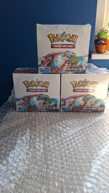 Pokémon Paradox Rift Booster Box beschikbaar voor biedingen