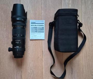 Sigma 70-200mm F/2.8 EX DG APO DG OS HSM Nikon beschikbaar voor biedingen