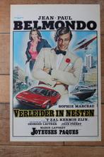 filmaffiche Jean-Paul Belmondo Joyeuses Paques filmposter, Verzamelen, Posters, Rechthoekig Staand, Ophalen of Verzenden, Zo goed als nieuw
