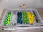 Box zeebaars shads op loodkop  11a13 cm, Ophalen of Verzenden, Nieuw, Complete set