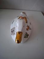 Mooie decoratieve eenden beschilderd met kleurrijke vlinders, Enlèvement, Comme neuf