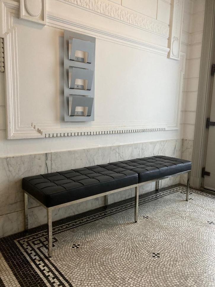 Knoll bank 3*zit, Antiek en Kunst, Antiek | Meubels | Stoelen en Sofa's, Ophalen
