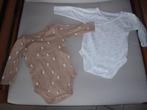 1 set van 2 rompers maat 62, Kinderen en Baby's, Babykleding | Maat 62, Ophalen, Zo goed als nieuw, Jongetje of Meisje, Nacht- of Onderkleding