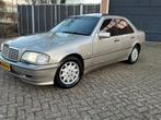 Mercedes Benz w202 C280 Elegance, Auto's, Mercedes-Benz, Automaat, Achterwielaandrijving, Zwart, Beige