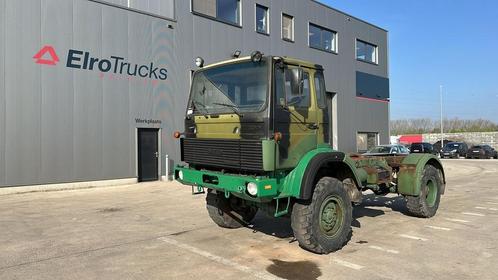 Iveco Magirus 110 - 16 (4X4 / 57000 KM / LAMES / GRAND PONT, Auto's, Vrachtwagens, Bedrijf, Te koop, 4x4, ABS, Open dak, Iveco
