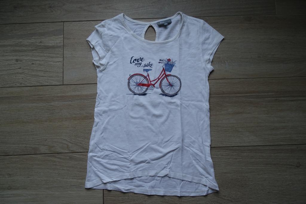 Leuke T-shirt fiets JBC maat 134 / 140, Kinderen en Baby's, Kinderkleding | Maat 134, Gebruikt, Meisje, Shirt of Longsleeve, Ophalen of Verzenden