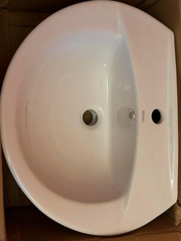 Lavabo en céramique blanc – modèle compact – neuf, Enlèvement, Comme neuf