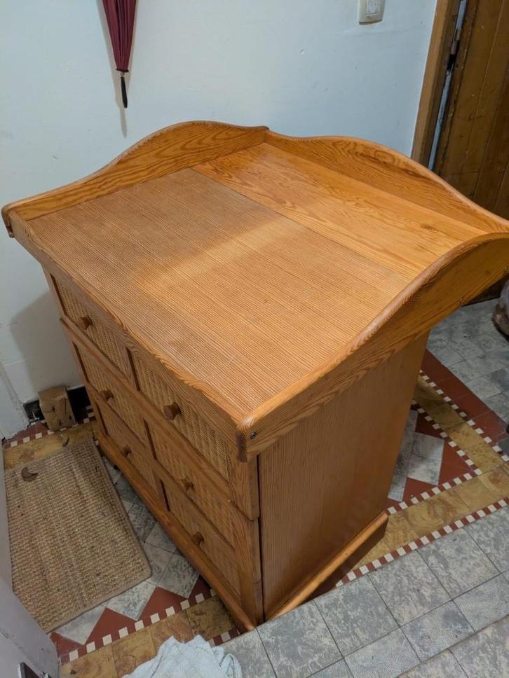 Commode + dressoir - evoluerende meubels, Kinderen en Baby's, Kinderkamer | Commodes en Kasten, Gebruikt, Commode, 90 tot 105 cm