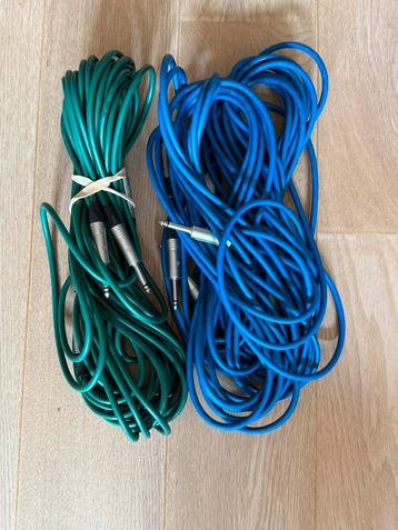 4 câbles pour instruments, 5 m, Enlèvement, Utilisé, Instrument