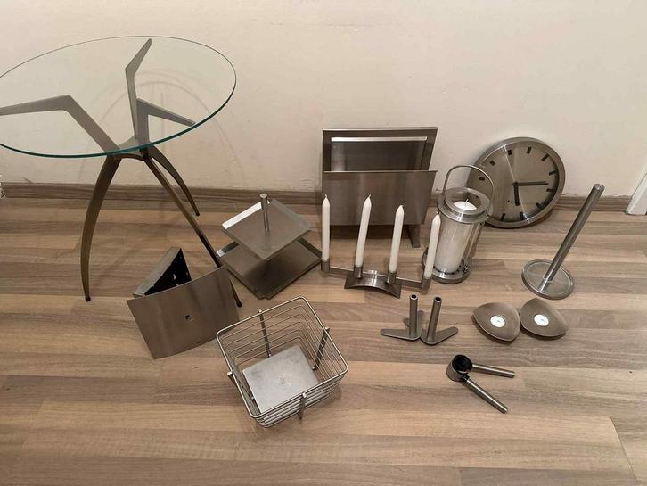 12-delige ZACK inox design set – tijdloos & stijlvol, Huis en Inrichting, Complete inboedels, Ophalen