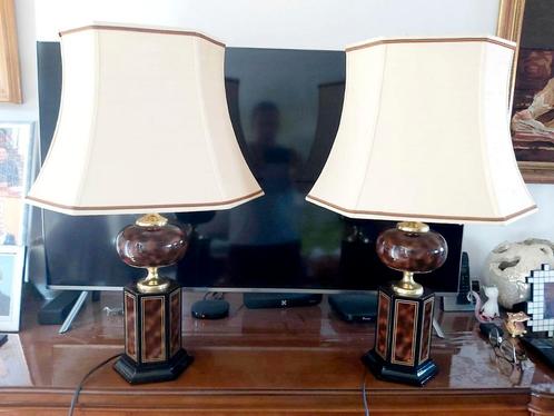 Ensemble de grandes lampes de table de Maison le Dauphin, Maison & Meubles, Lampes | Lampes de table, Comme neuf, Enlèvement ou Envoi