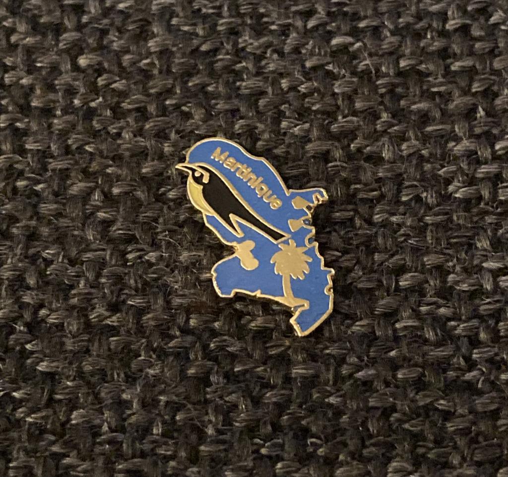 PIN - MARTINIQUE, Envoi, Utilisé, Ville ou Campagne, Insigne ou Pin's