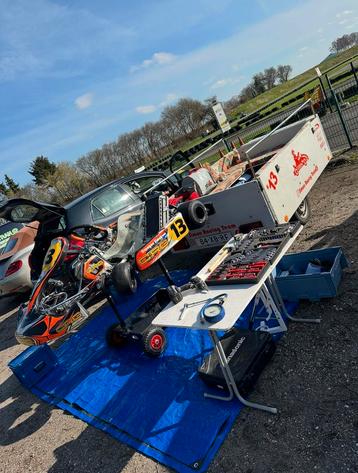CRG Road Rebel Kart 125cc TM KZ10C Complete Hobby&Aanhanger, Enlèvement, Comme neuf, Kart