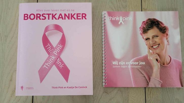 Boek "alles over leven met en na borstkanker" - Think Pink, Boeken, Overige Boeken, Nieuw, Ophalen