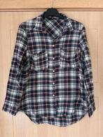 Geruit hemd H&M maat S (nr6231), Kleding | Dames, H&M, Ophalen of Verzenden, Maat 36 (S), Grijs