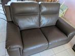 Salon; 2 zetels in uitstekende staat.Taupekleurig, 2x relax, Huis en Inrichting, Ophalen