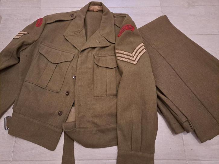 Uniforme du Royal Australian Army Ordnance Corps, Collections, Objets militaires | Seconde Guerre mondiale, Enlèvement ou Envoi