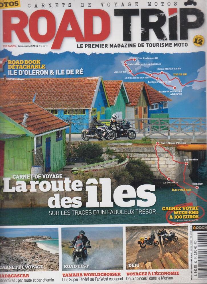 Revue moto Road Trip l'ile d'Oléron & l'ile de Ré, Boeken, Motoren, Gelezen, Verzenden