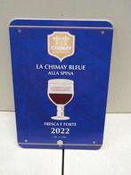 Petite plaque Chimay 2022. No plaque émaillée, Collections, Enlèvement ou Envoi, Comme neuf, Panneau publicitaire