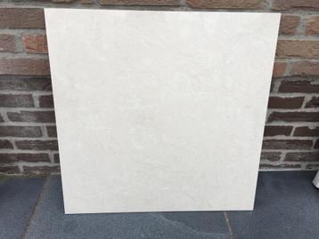Keramische Vloertegels 60x60 Hoogglans 18 m2 + Plinten beschikbaar voor biedingen