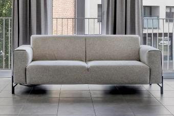 2,5 zitbank  - zo goed als nieuw beschikbaar voor biedingen