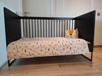 Baby/kinderbed Kidsmill mat zwart 140x70cm, Kinderen en Baby's, Kinderkamer | Bedden, Ophalen, 70 tot 85 cm, 140 tot 160 cm, Zo goed als nieuw