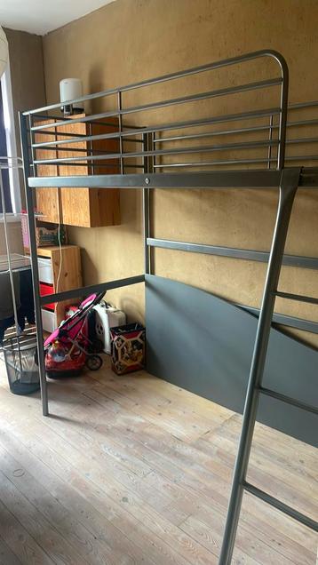 Lit Svarta Ikea, 90 cm, Une personne, 180 à 200 cm, Enlèvement