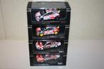 4 x 1:43 ixo mitsubishi/ford fiesta M.Propok rally WRC., Ophalen of Verzenden, Zo goed als nieuw, Auto