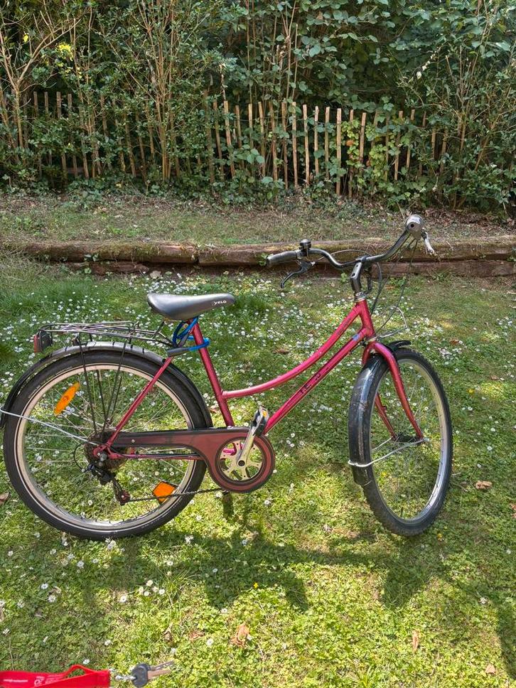 Vélo enfant / adolescent, Fietsen en Brommers, Fietsen | Vouwfietsen, Zo goed als nieuw, Versnellingen, Ophalen