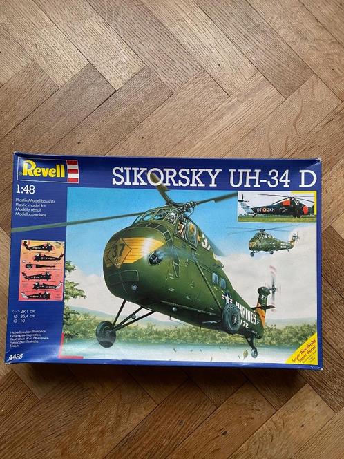 SIKORSKY S58 - BELGIAN AIR FORCE - scale : 1/48, Hobby & Loisirs créatifs, Modélisme | Avions & Hélicoptères, Neuf, Hélicoptère