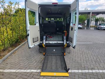 PEUGEOT BOXER 2.2 HDI 👉 P.M.R. ✅👉 60,614 KM 👈 7 ZITPLAATS beschikbaar voor biedingen