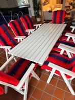 Set de jardin GROSFILLEX Parfait état avec coussins, Chaise, Salons de jardin, Comme neuf, Synthétique